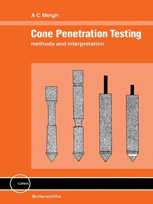 cover image of Cone Penetration Testing